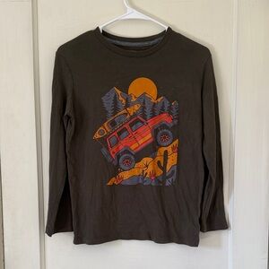 Old Navy Boys XL (14/16) Off-Road Adventure Tee Green